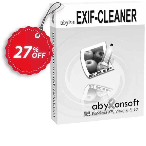 abylon EXIF-CLEANER Coupon, discount 20% OFF abylon EXIF-CLEANER, verified. Promotion: Big sales code of abylon EXIF-CLEANER, tested & approved