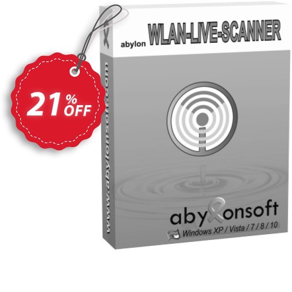 abylon WLAN-LIVE-SCANNER Coupon, discount 20% OFF abylon WLAN-LIVE-SCANNER, verified. Promotion: Big sales code of abylon WLAN-LIVE-SCANNER, tested & approved