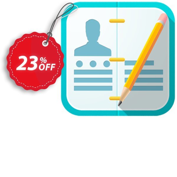 Cisdem ContactsMate Lifetime Plan Coupon, discount Cisdem ContactsMate for Mac - 1 Year License wonderful discounts code 2025. Promotion: Promo code of Cisdem.com