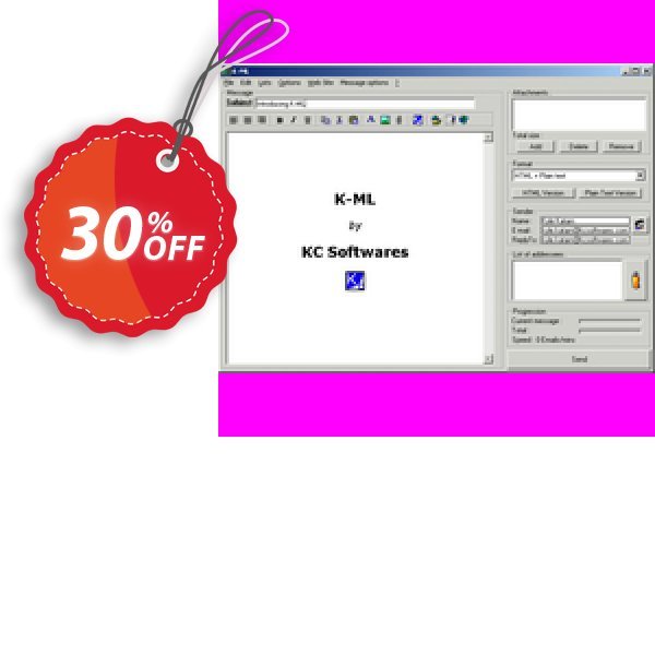 K-ML Coupon, discount 30% OFF K-ML, verified. Promotion: Awesome promo code of K-ML, tested & approved