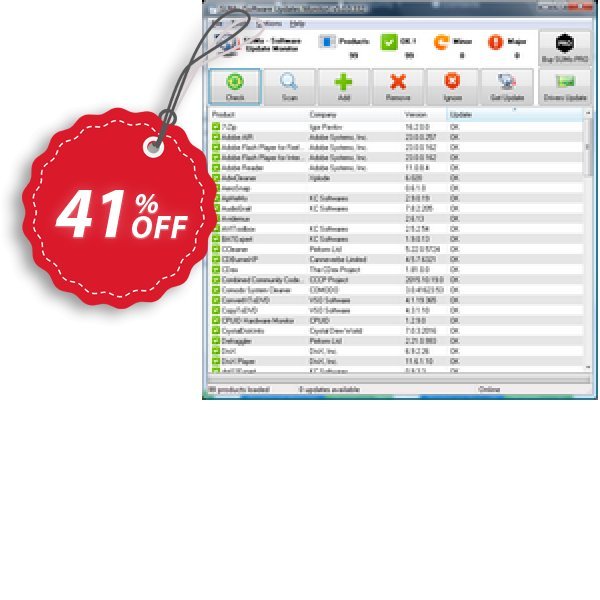 KCSoftwares SUMo PRO, Lifetime Plan  Coupon, discount 30% OFF SUMo PRO (Lifetime License), verified. Promotion: Awesome promo code of SUMo PRO (Lifetime License), tested & approved