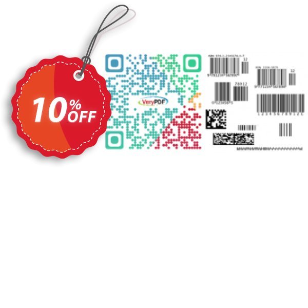 VeryUtils Barcode Generator COM/SDK Coupon, discount 10% OFF VeryUtils Barcode Generator COM/SDK, verified. Promotion: Wonderful discounts code of VeryUtils Barcode Generator COM/SDK, tested & approved