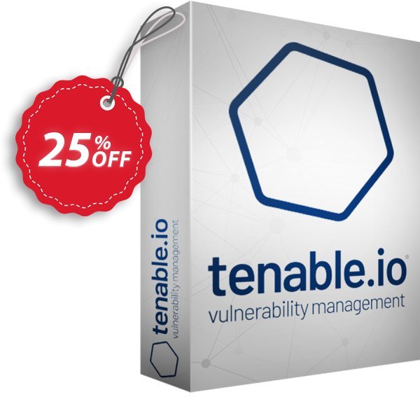 Tenable.io Vulnerability Management, 3 years  Coupon, discount 5% OFF Tenable.io Vulnerability Management (3 years), verified. Promotion: Stunning sales code of Tenable.io Vulnerability Management (3 years), tested & approved