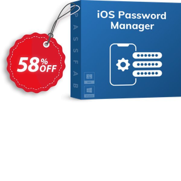 PassFab iOS Password Manager Coupon, discount 58% OFF PassFab iOS Password Manager, verified. Promotion: Staggering deals code of PassFab iOS Password Manager, tested & approved