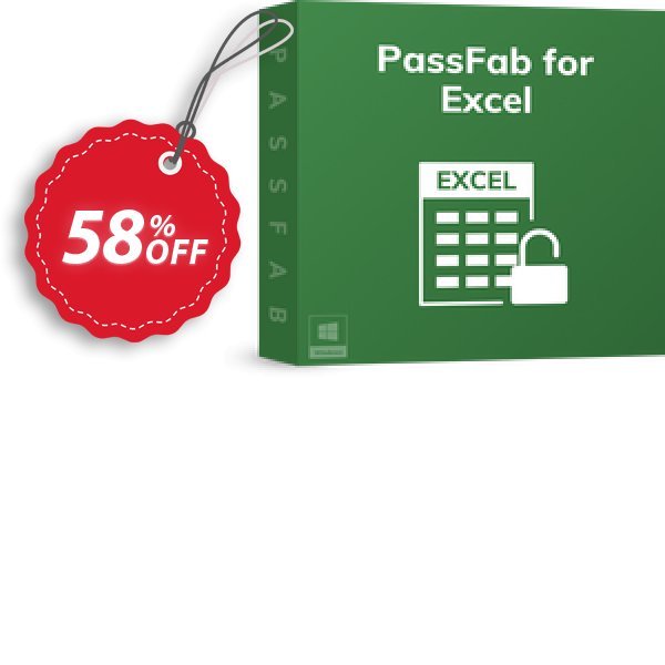 PassFab for Excel Coupon, discount 58% OFF PassFab for Excel, verified. Promotion: Staggering deals code of PassFab for Excel, tested & approved