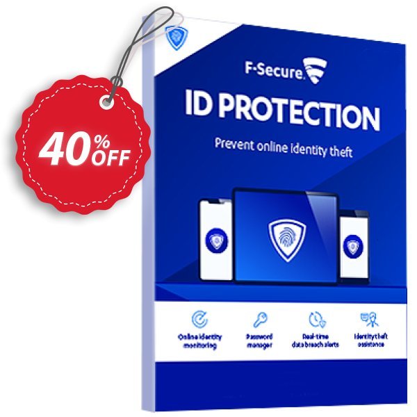 F-Secure ID PROTECTION Coupon, discount 40% OFF F‑Secure ID PROTECTION, verified. Promotion: Imposing offer code of F‑Secure ID PROTECTION, tested & approved
