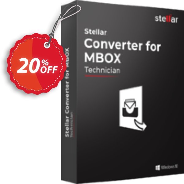 Stellar MBOX to PST Converter offer, Technical Coupon, discount Stellar Converter for MBOX – Tech awful promotions code 2025. Promotion: NVC Exclusive Coupon