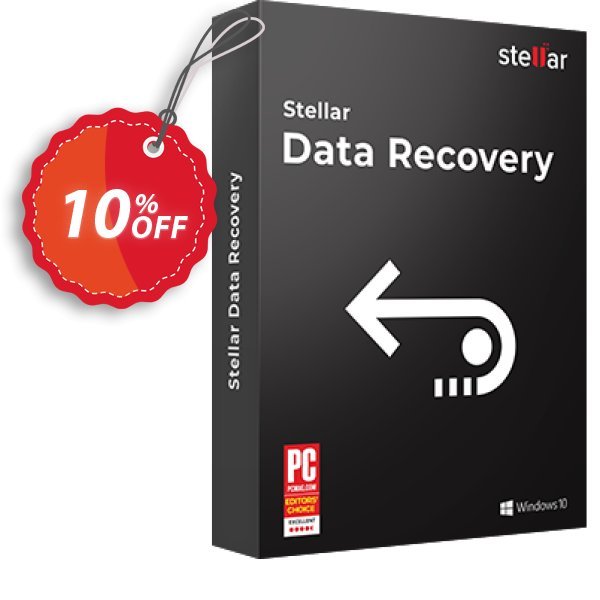 Stellar Data Recovery Standard, Yearly  Coupon, discount 10% OFF Stellar Data Recovery Standard (1 Year), verified. Promotion: Stirring discount code of Stellar Data Recovery Standard (1 Year), tested & approved