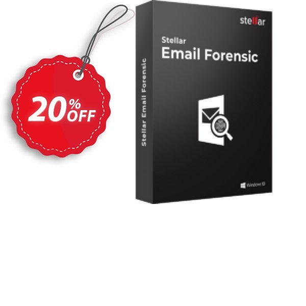 Stellar Email Forensic Coupon, discount Stellar Email Forensic Special discount code 2024. Promotion: Special discount code of Stellar Email Forensic 2024