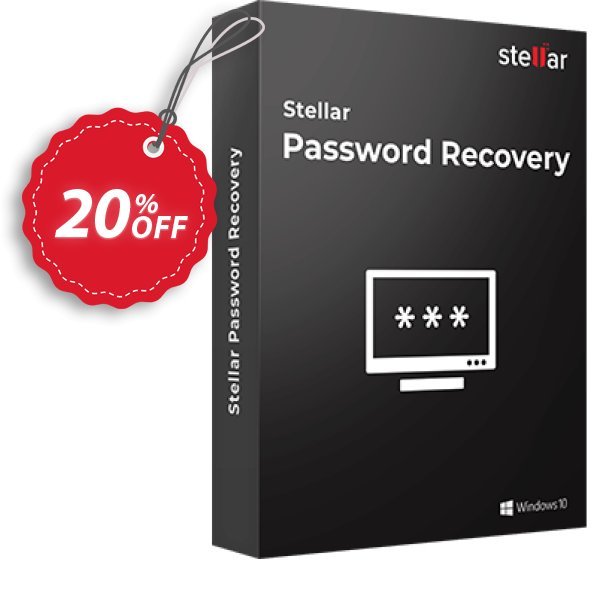Stellar Password Recovery Coupon, discount Stellar Password Recovery stunning discount code 2025. Promotion: NVC Exclusive Coupon
