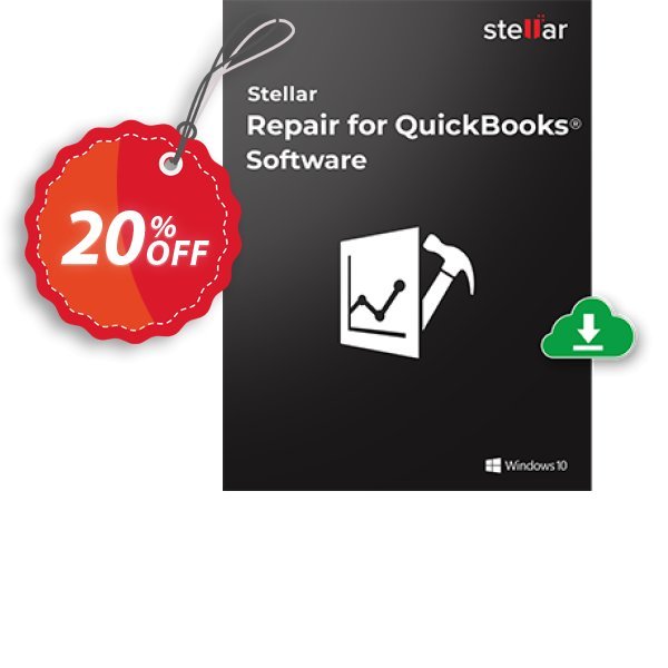 Stellar Repair for QuickBooks Software Technician + Professional File Repair Services Coupon, discount Stellar Repair for QuickBooks Software Technician + Professional File Repair Services Formidable discount code 2025. Promotion: Formidable discount code of Stellar Repair for QuickBooks Software Technician + Professional File Repair Services 2024