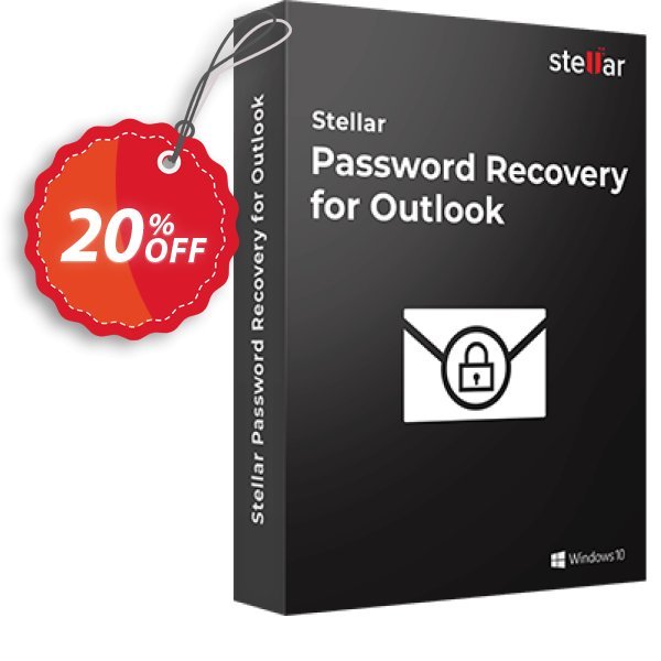 Stellar Password Recovery for Outlook Coupon, discount Stellar Password Recovery for Outlook [1 Year Subscription] staggering promo code 2024. Promotion: NVC Exclusive Coupon