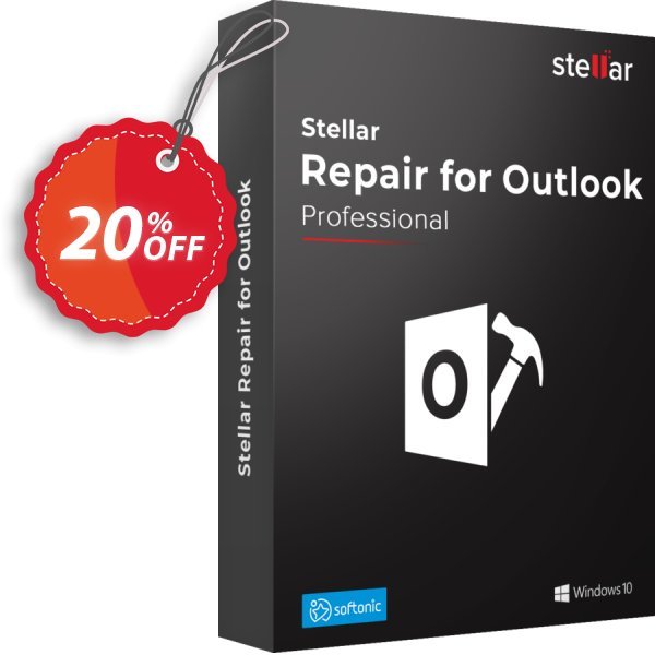 Stellar Repair for Outlook Professional Lifetime Coupon, discount 20% OFF Stellar Repair for Outlook Lifetime, verified. Promotion: Stirring discount code of Stellar Repair for Outlook Lifetime, tested & approved