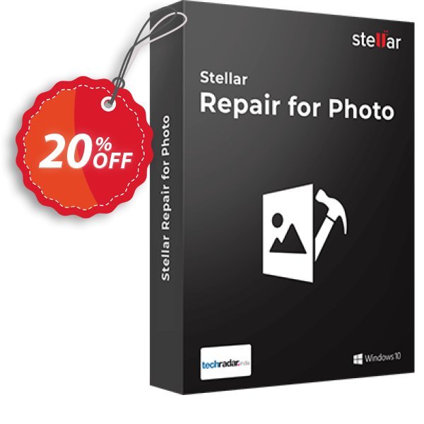 Stellar Repair for Photo Coupon, discount Stellar Repair for Photo Windows [1 Year Subscription] excellent promotions code 2025. Promotion: NVC Exclusive Coupon