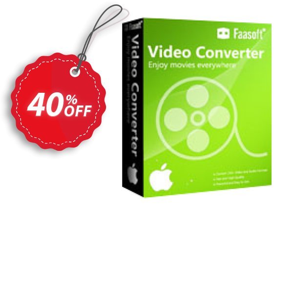 Faasoft Video Converter for MAC Coupon, discount Faasoft Video Converter for Mac amazing promo code 2024. Promotion: 