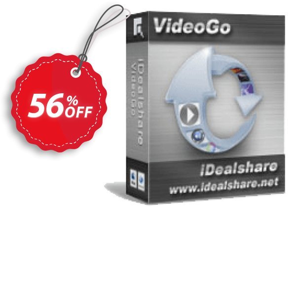 iDealshare VideoGo Coupon, discount 50% off for 611063. Promotion: 