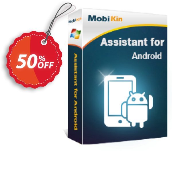 MobiKin Assistant for Android - Lifetime, 6-10PCs Plan Coupon, discount 50% OFF. Promotion: 