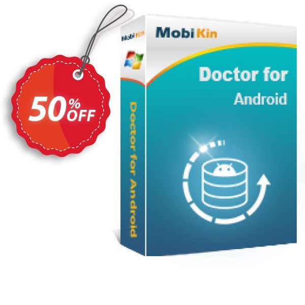 MobiKin Doctor for Android - Lifetime, 9 Devices, 3 PCs Plan Coupon, discount 50% OFF. Promotion: 