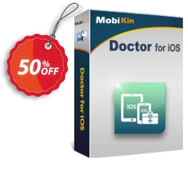 MobiKin Doctor for iOS, MAC Coupon, discount 50% OFF. Promotion: