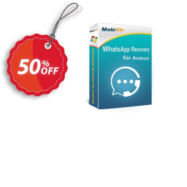 MobiKin WhatsApp Recovery for Android - Lifetime Coupon, discount MobiKin WhatsApp Recovery for Android - Lifetime, 3 Devices, 1 PC License Amazing promo code 2025. Promotion: Amazing promo code of MobiKin WhatsApp Recovery for Android - Lifetime, 3 Devices, 1 PC License 2024
