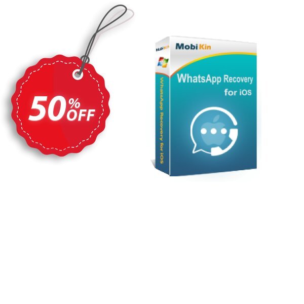 MobiKin WhatsApp Recovery for iOS Coupon, discount MobiKin WhatsApp Recovery for iOS - 1 Year, 3 Devices, 1 PC License Staggering sales code 2025. Promotion: Staggering sales code of MobiKin WhatsApp Recovery for iOS - 1 Year, 3 Devices, 1 PC License 2024