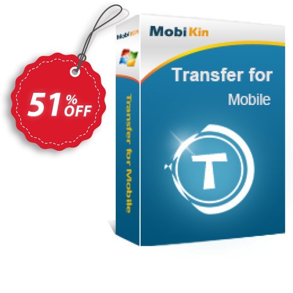 MobiKin Transfer for Mobile - Yearly, 1 PC Plan Coupon, discount 50% OFF. Promotion: 