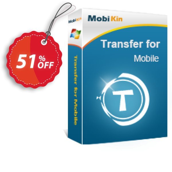 MobiKin Transfer for Mobile - Yearly, 2-5 PCs Plan Coupon, discount 50% OFF. Promotion: 