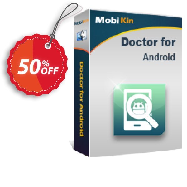 MobiKin Doctor for Android, MAC Coupon, discount 50% OFF. Promotion: