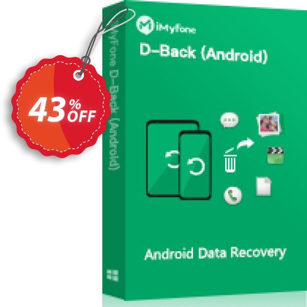 iMyFone D-Back for Android Coupon, discount 43% OFF  iMyFone D-Back for Android, verified. Promotion: Awful offer code of  iMyFone D-Back for Android, tested & approved