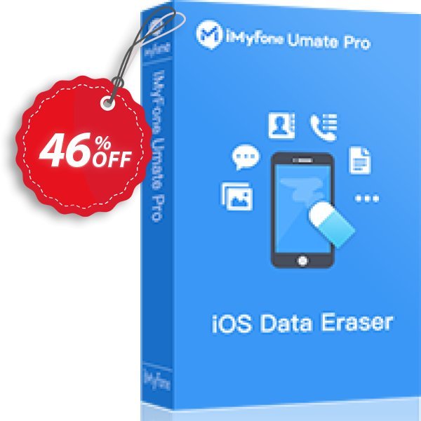 iMyfone Umate Pro Lifetime Coupon, discount 45% OFF iMyfone Umate Pro - Family License, verified. Promotion: Awful offer code of iMyfone Umate Pro - Family License, tested & approved