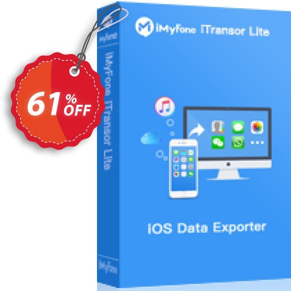 iMyFone iTransor Lite for MAC Coupon, discount iMyfone discount (56732). Promotion: iMyfone promo code