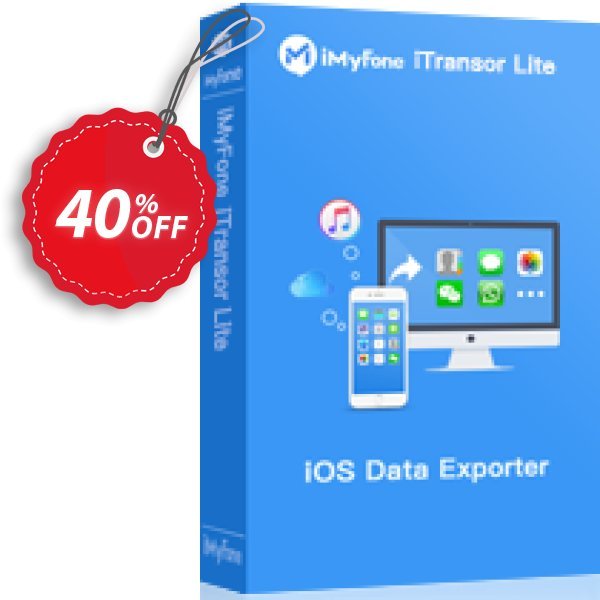 iMyFone iTransor Lite for MAC, Business Coupon, discount iMyfone discount (56732). Promotion: iMyfone promo code