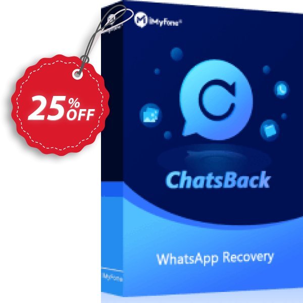 iMyFone ChatsBack Lifetime Plan Coupon, discount 25% OFF iMyFone ChatsBack Lifetime Plan, verified. Promotion: Awful offer code of iMyFone ChatsBack Lifetime Plan, tested & approved