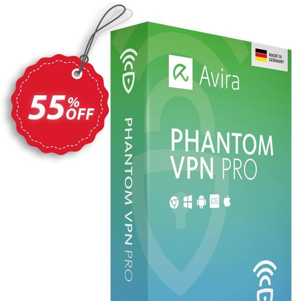 Avira Phantom VPN Pro Coupon, discount 54% OFF Avira Phantom VPN Pro, verified. Promotion: Fearsome promotions code of Avira Phantom VPN Pro, tested & approved