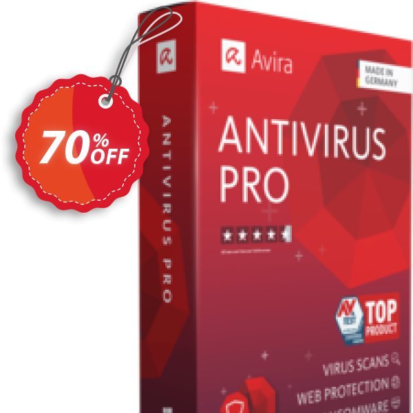 Avira Antivirus Pro 3 years Coupon, discount 50% OFF Avira Antivirus Pro 3 years, verified. Promotion: Fearsome promotions code of Avira Antivirus Pro 3 years, tested & approved
