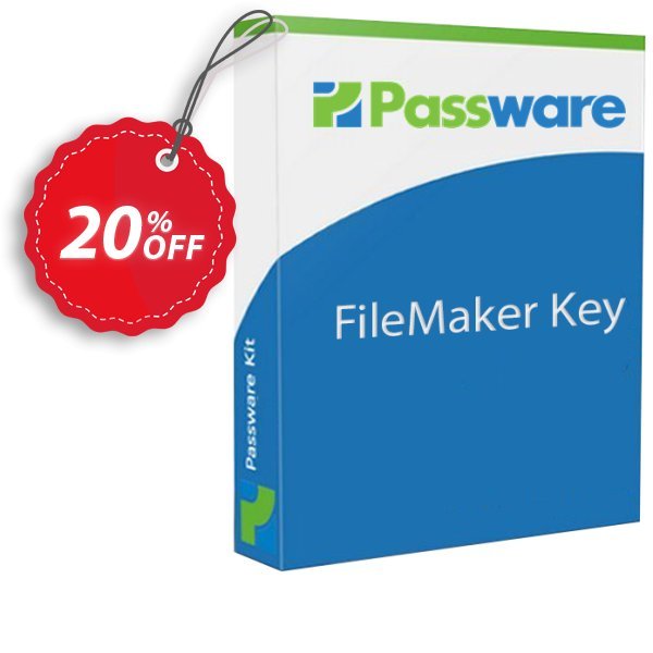 Passware FileMaker Key Coupon, discount 20% OFF Passware FileMaker Key, verified. Promotion: Marvelous offer code of Passware FileMaker Key, tested & approved