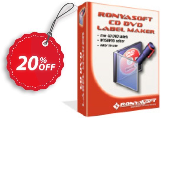 Ronyasoft CD DVD Label Maker, Business Plan Coupon, discount 20% OFF Ronyasoft CD DVD Label Maker, verified. Promotion: Amazing promotions code of Ronyasoft CD DVD Label Maker, tested & approved