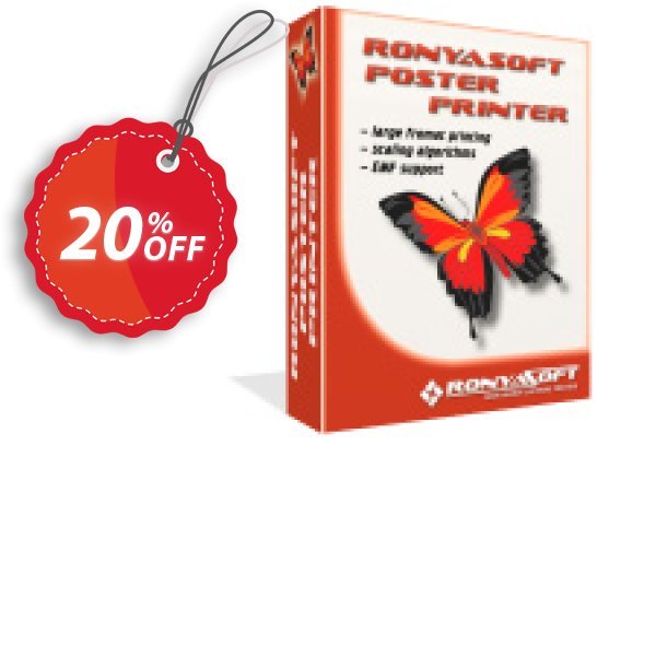 RonyaSoft Poster Printer, Business Plan  Coupon, discount 20% OFF RonyaSoft Poster Printer, verified. Promotion: Amazing promotions code of RonyaSoft Poster Printer, tested & approved
