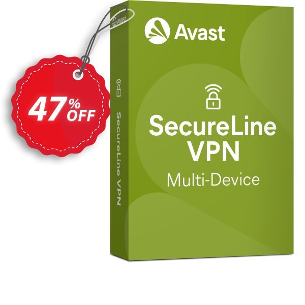 Avast SecureLine VPN, 3 years  Coupon, discount 47% OFF Avast SecureLine VPN (3 years), verified. Promotion: Awesome promotions code of Avast SecureLine VPN (3 years), tested & approved