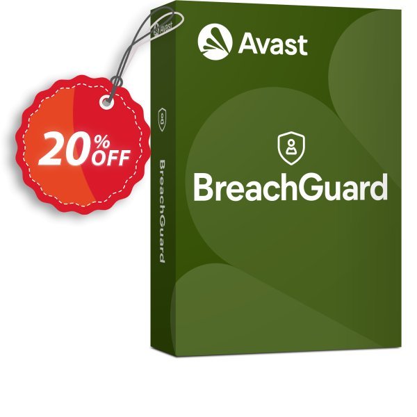 Avast BreachGuard Coupon, discount 20% OFF Avast BreachGuard, verified. Promotion: Awesome promotions code of Avast BreachGuard, tested & approved