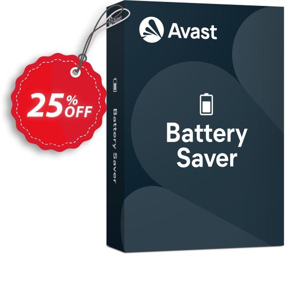 Avast Battery Saver Coupon, discount 25% OFF Avast Battery Saver, verified. Promotion: Awesome promotions code of Avast Battery Saver, tested & approved