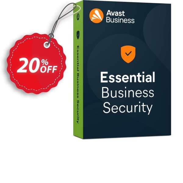 Avast Essential Business Security Coupon, discount 20% OFF Avast Essential Business Security, verified. Promotion: Awesome promotions code of Avast Essential Business Security, tested & approved