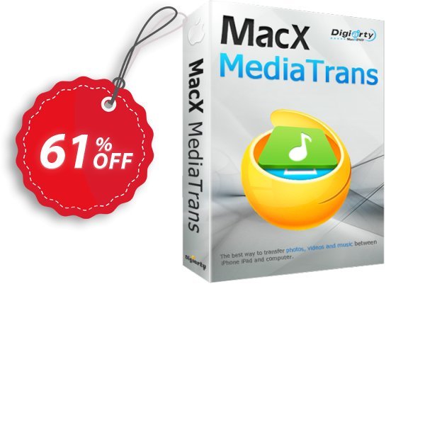 MACX MediaTrans STANDARD 3-month Plan Coupon, discount 60% OFF MacX MediaTrans STANDARD 3 Months License, verified. Promotion: Stunning offer code of MacX MediaTrans STANDARD 3 Months License, tested & approved