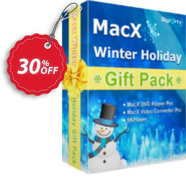 MACX Winter Holiday Gift Pack Coupon, discount MacX Winter Holiday Gift Pack Marvelous discounts code 2025. Promotion: Marvelous discounts code of MacX Winter Holiday Gift Pack 2024