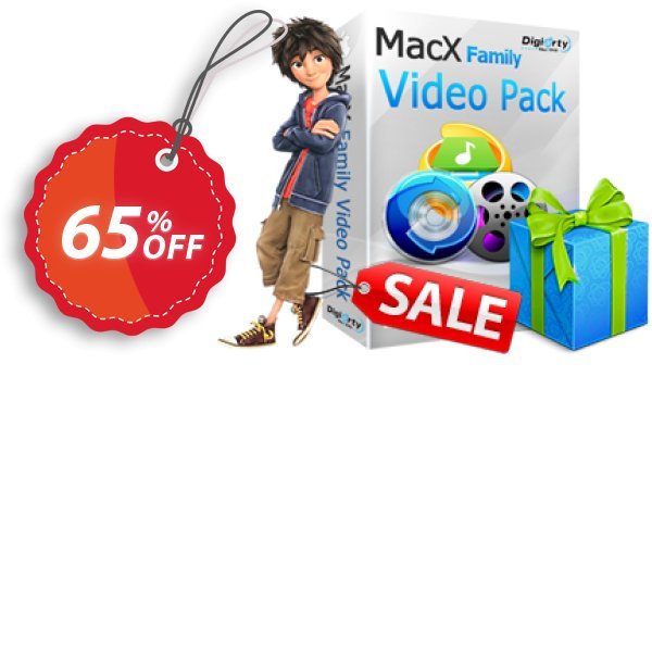 MACX Family Video Pack Coupon, discount 59% OFF MacX Family Video Pack, verified. Promotion: Stunning offer code of MacX Family Video Pack, tested & approved
