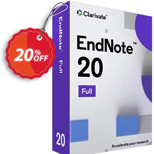 Endnote Upgrade Plan Coupon, discount 20% OFF Endnote Upgrade License, verified. Promotion: Staggering discount code of Endnote Upgrade License, tested & approved
