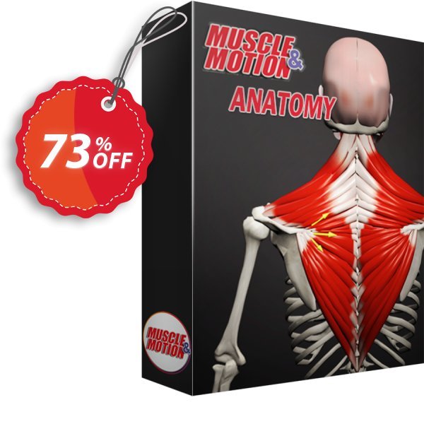 Muscle & Motion Anatomy, Yearly  Coupon, discount 73% OFF Muscle & Motion Anatomy, verified. Promotion: Awful promotions code of Muscle & Motion Anatomy, tested & approved