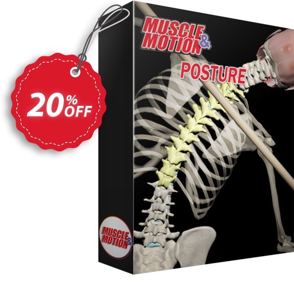 Muscle & Motion Posture Monthly Coupon, discount 20% OFF Muscle & Motion Posture 1 month, verified. Promotion: Awful promotions code of Muscle & Motion Posture 1 month, tested & approved