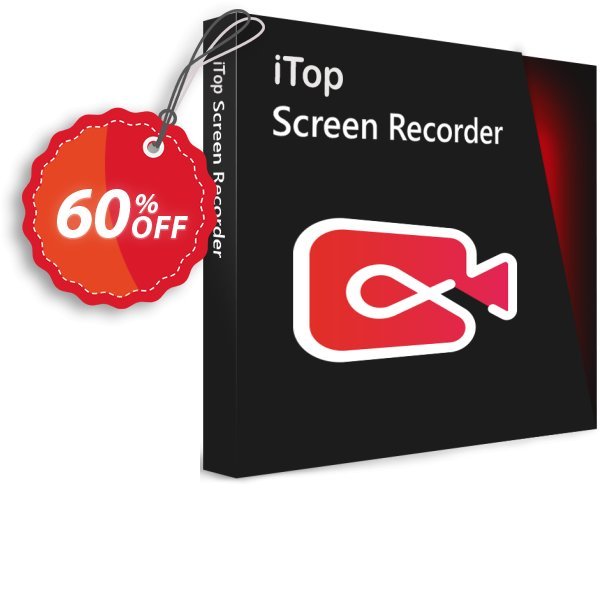 iTop screen Recorder, Yearly / 3 PCs  Coupon, discount 60% OFF iTop screen Recorder (1 Year / 3 PCs), verified. Promotion: Wonderful offer code of iTop screen Recorder (1 Year / 3 PCs), tested & approved