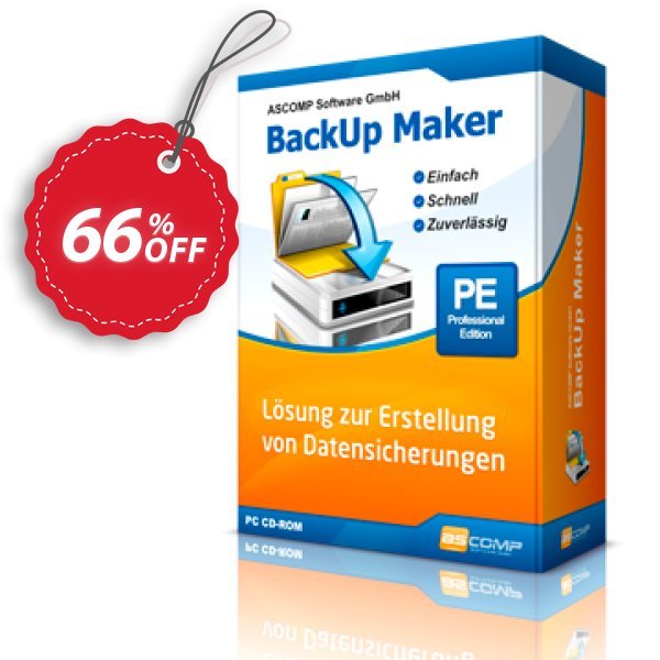 ASCOMP Backup Maker Coupon, discount 66% OFF ASCOMP Backup Maker, verified. Promotion: Amazing discount code of ASCOMP Backup Maker, tested & approved